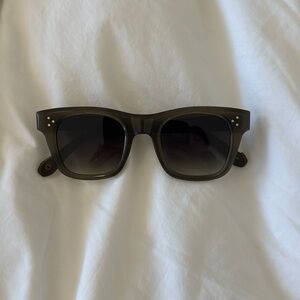 Like new Krewe Avo sunglasses in a green colorway